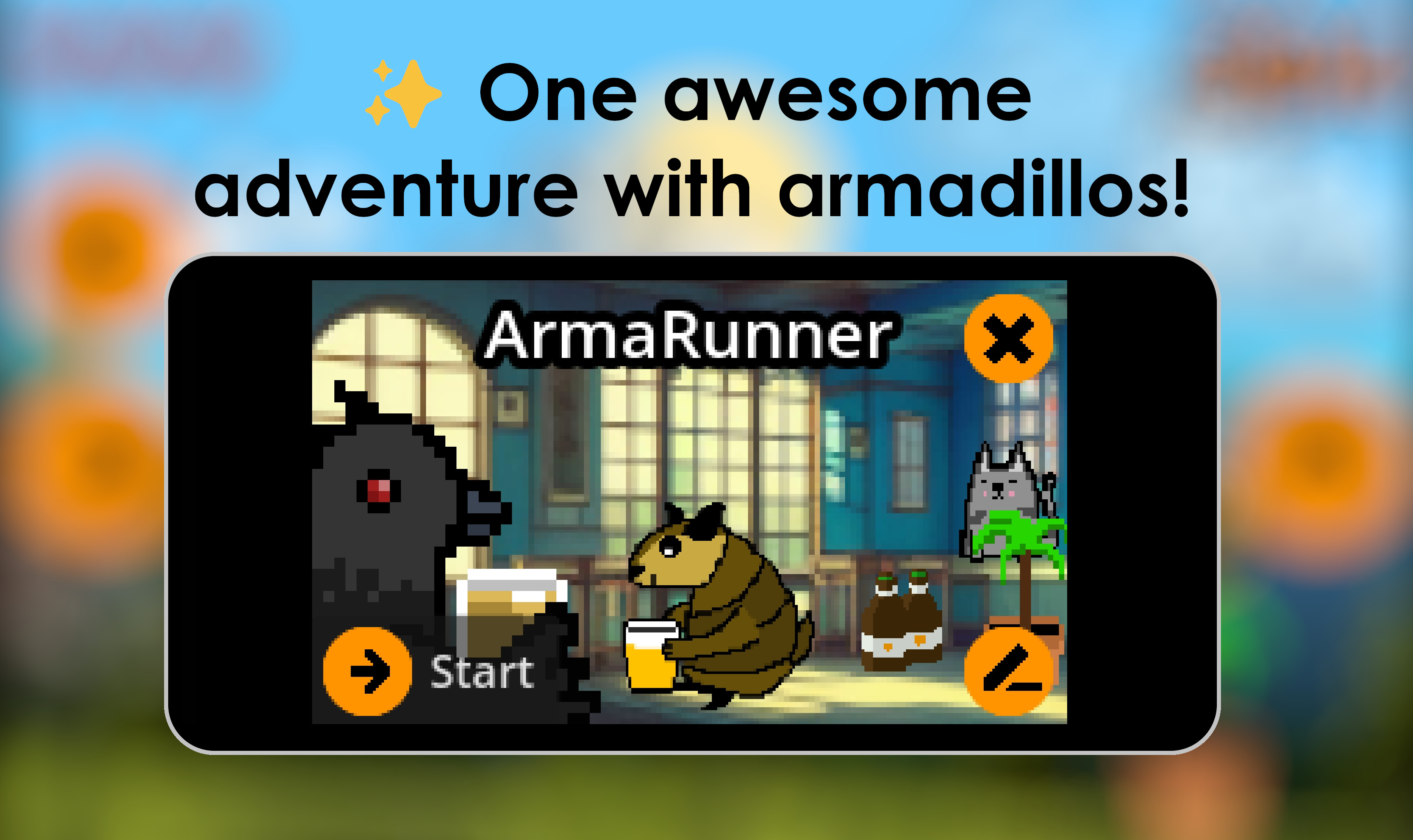 ArmaRunner - runner game for Android