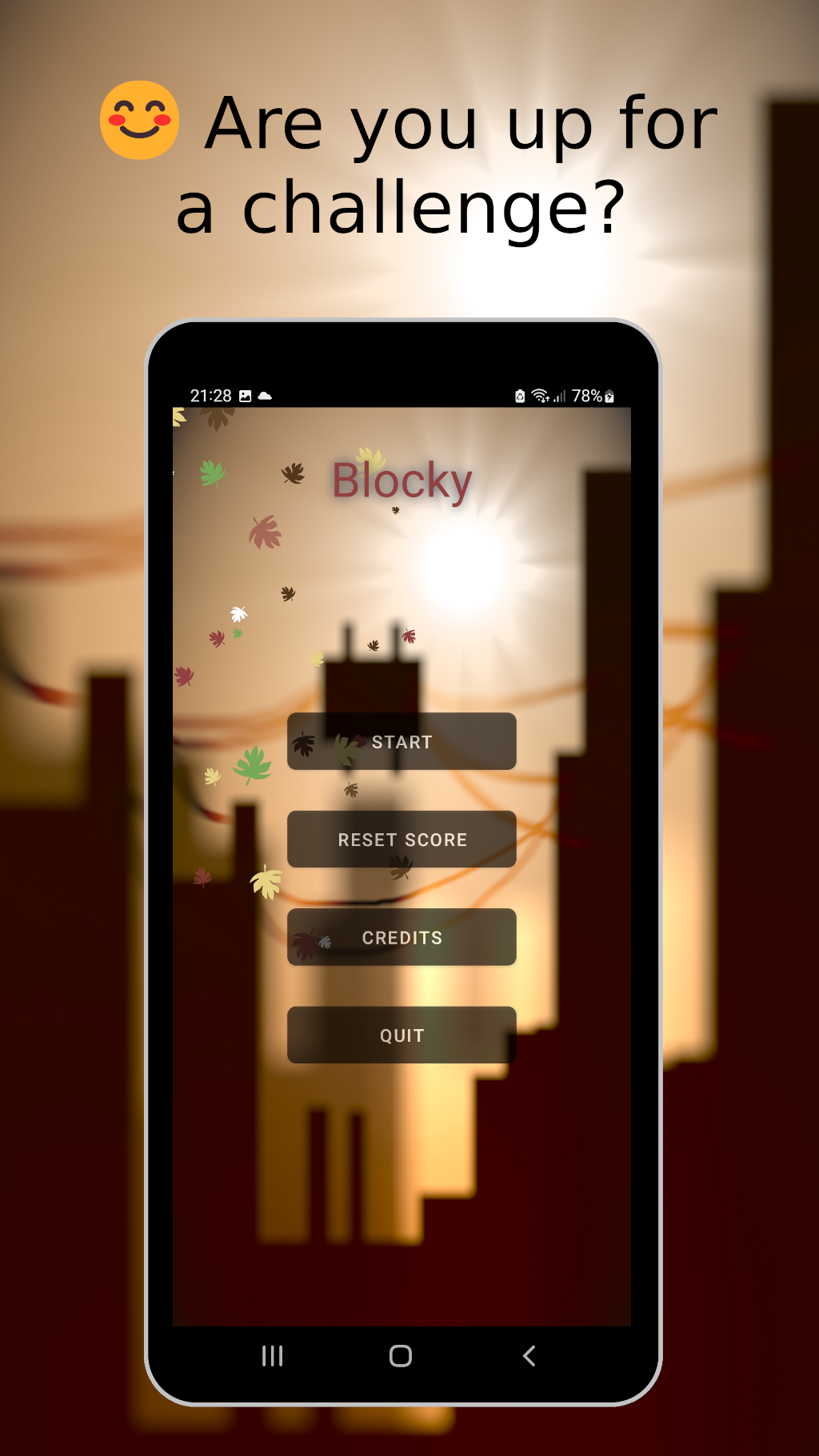 blocky stacking game screenshot 2